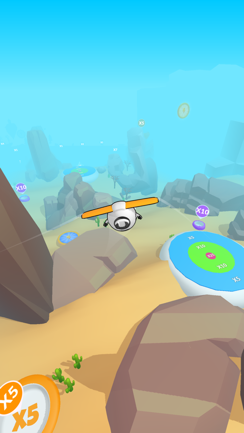 超能滑翔机3D苹果版截图3